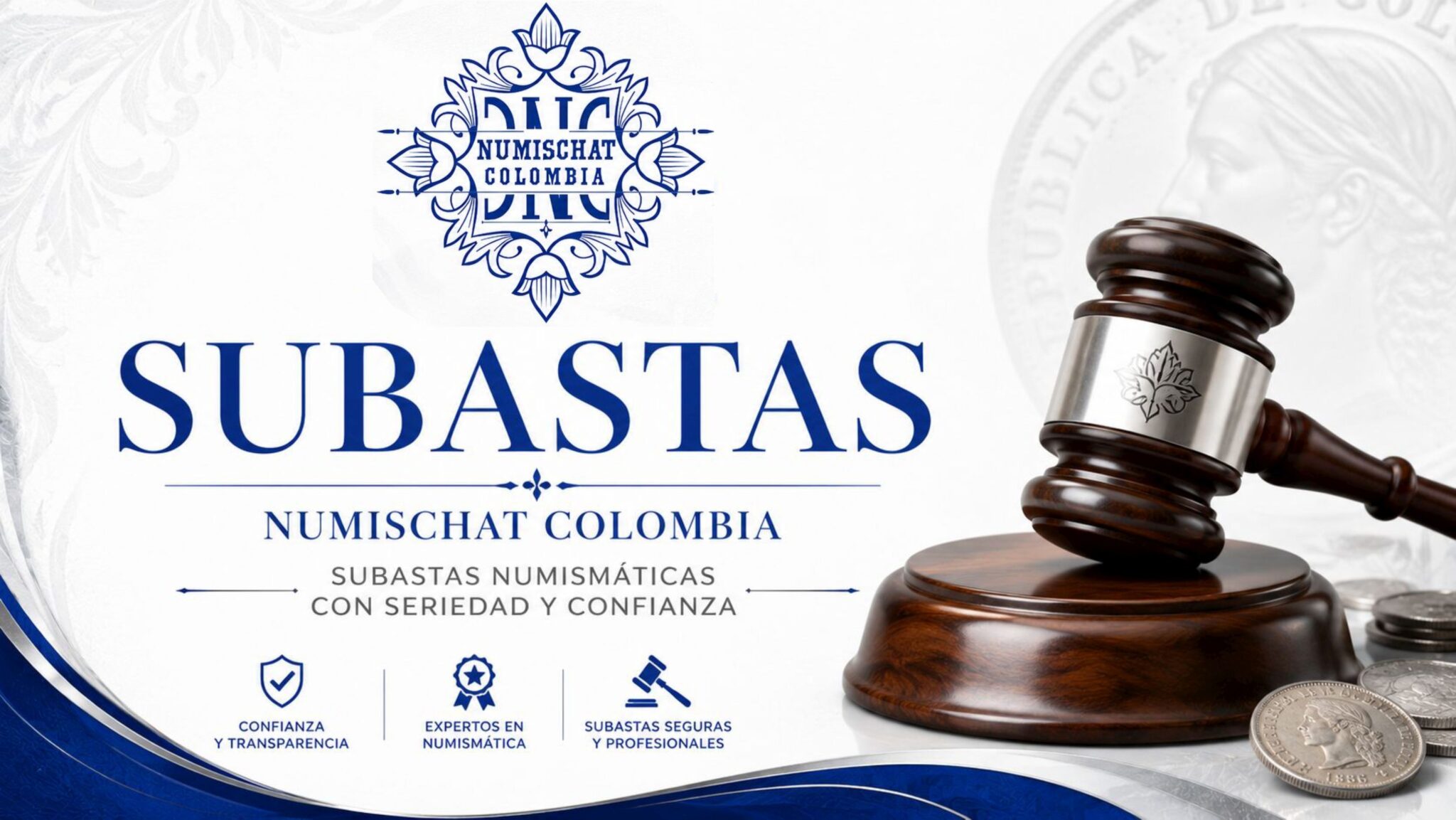 Subastas NumisChat Colombia