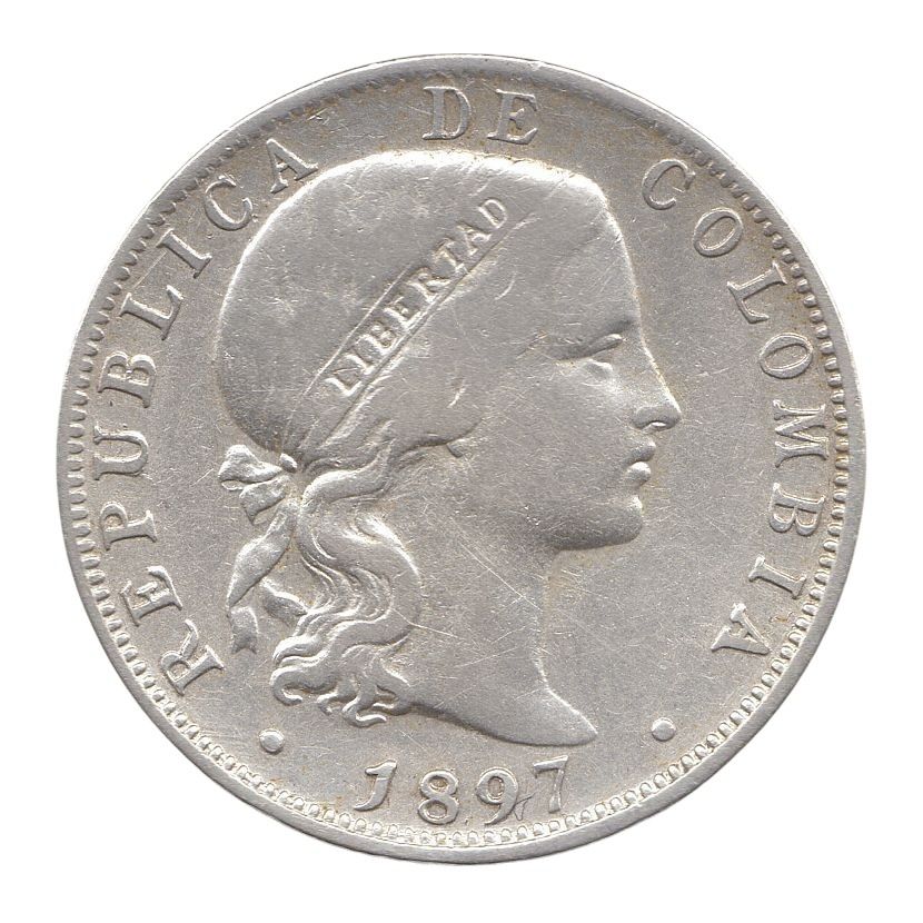 Moneda 20 Centavos 1897