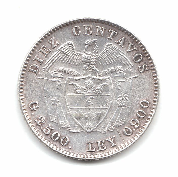 Moneda 10 Centavos 1934 B - Image 2