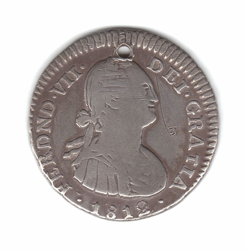 Moneda 1 Real 1812 N R