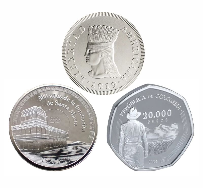 Monedas Conmemorativas colombia