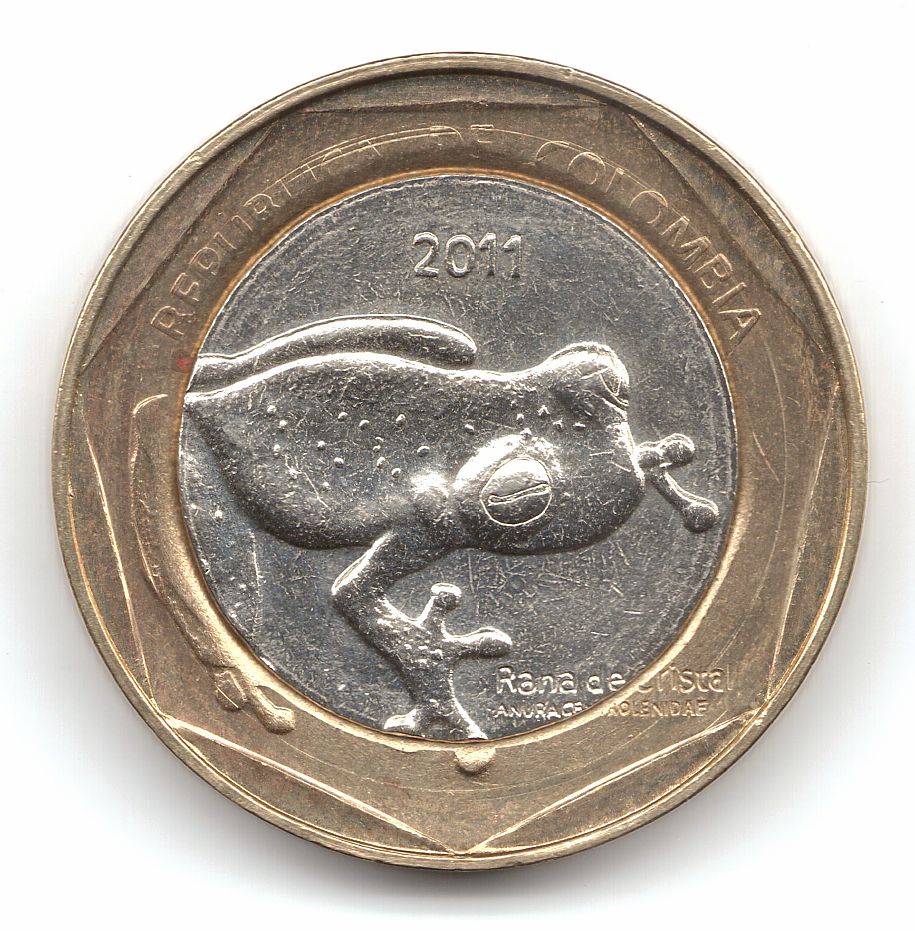 Moneda Prueba 1000 Pesos 2011