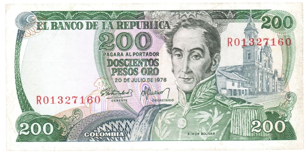 Billete 200 Pesos 1978 R Reposición
